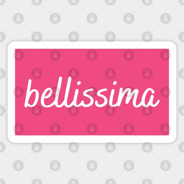 bellissima Magnet by Comic Dzyns